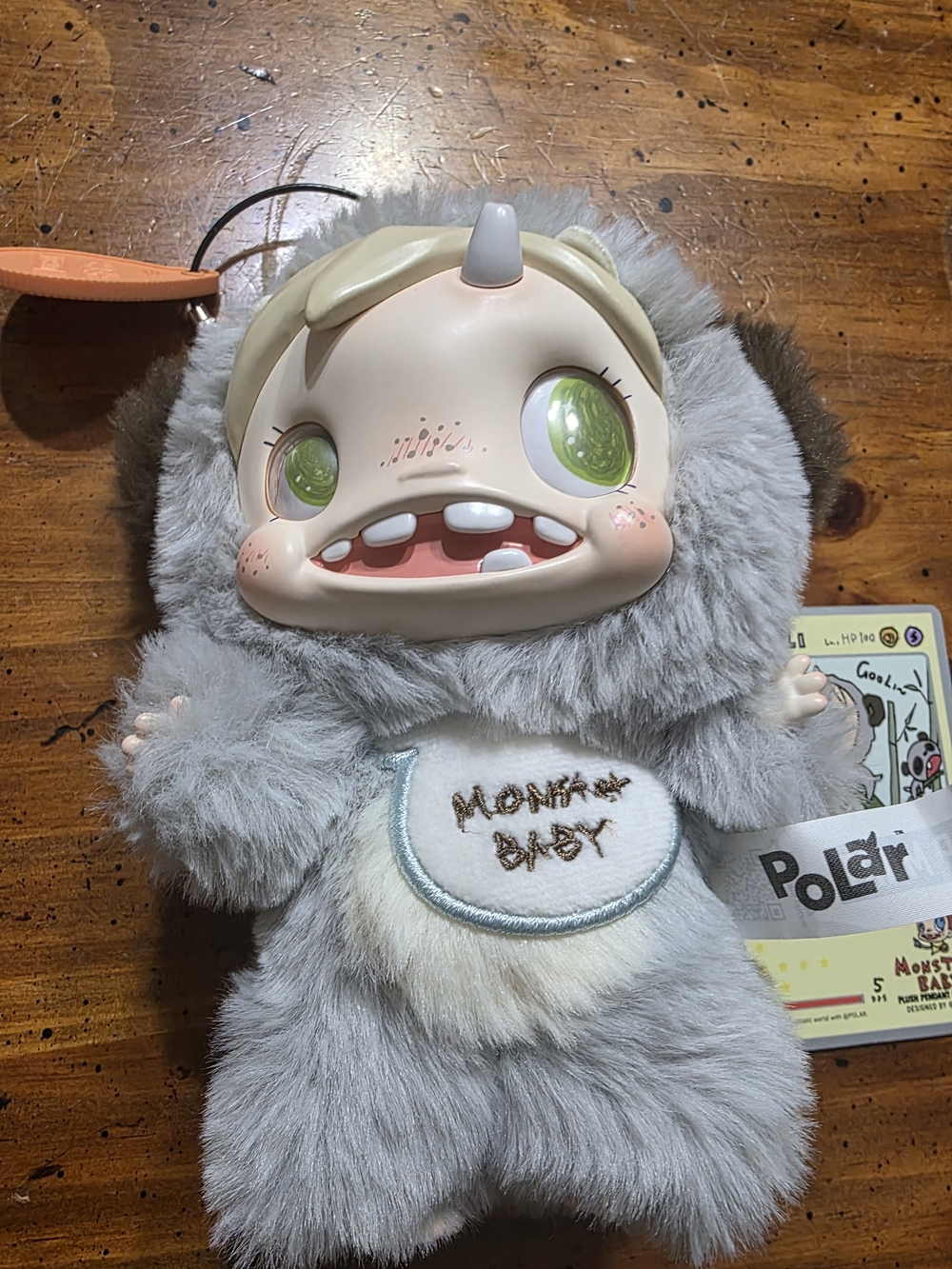 Polar Monsters Baby Plush Toy Pendant